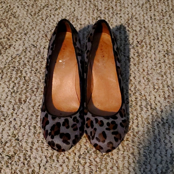 Catienne Harvest Shoes - Catienne Harvest Leopard Wedges